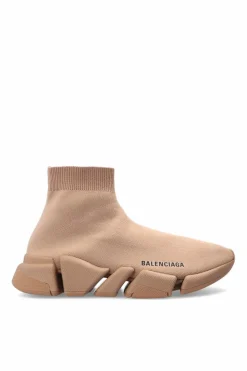Balenciaga beige ‘Speed 2.0 LT’ sock sneakers