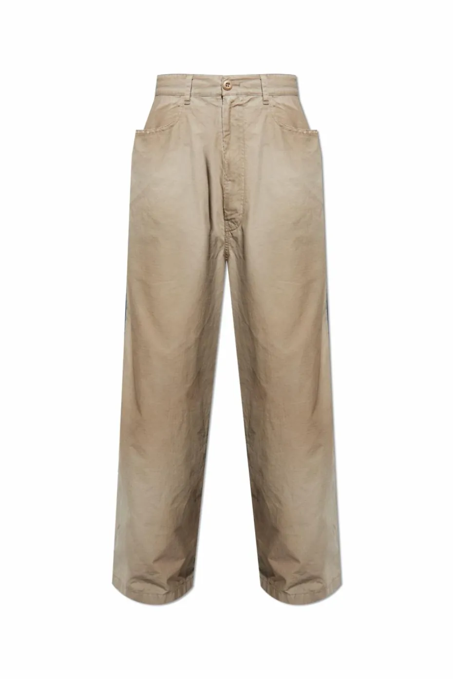 Balenciaga beige Trousers with a worn effect