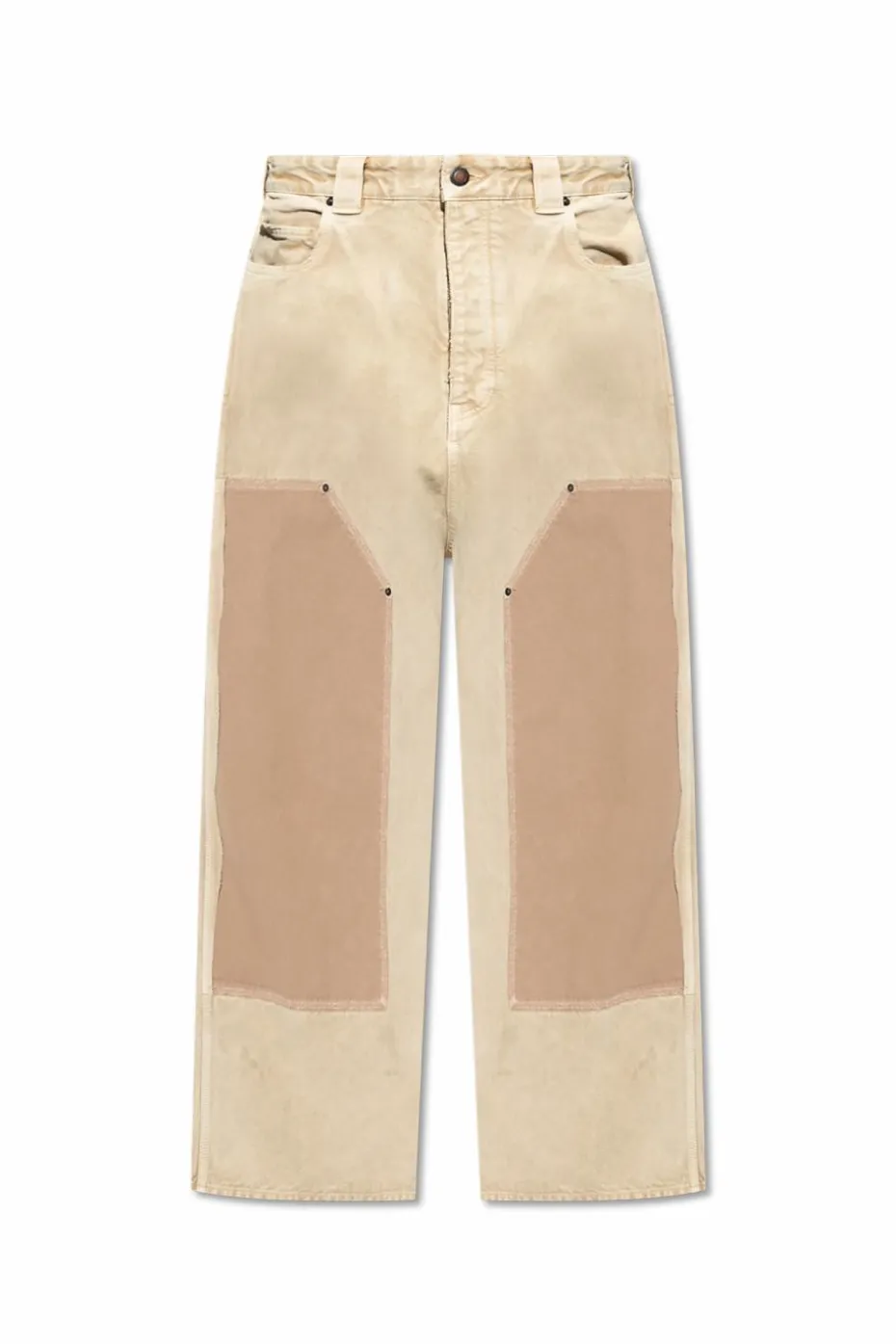 Balenciaga beige Wide-leg jeans