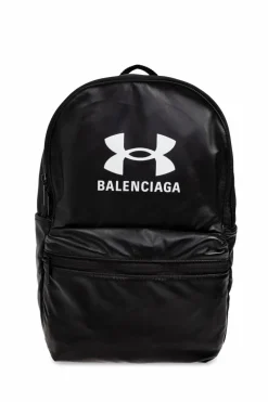 Balenciaga BLACK Backpack with logo