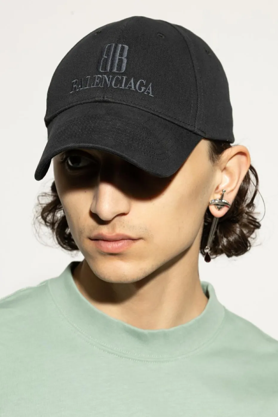 Balenciaga BLACK Baseball cap