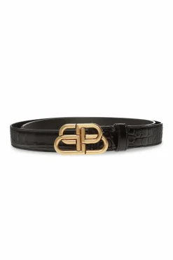 Balenciaga BLACK Belt with logo