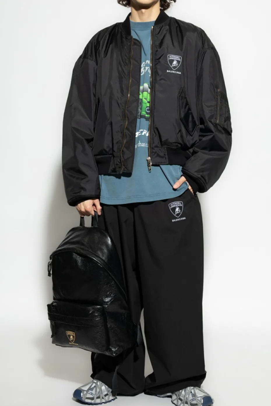 Balenciaga BLACK "bomber" jacket