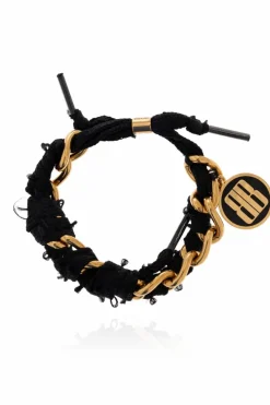 Balenciaga BLACK Brass bracelet with vintage effect