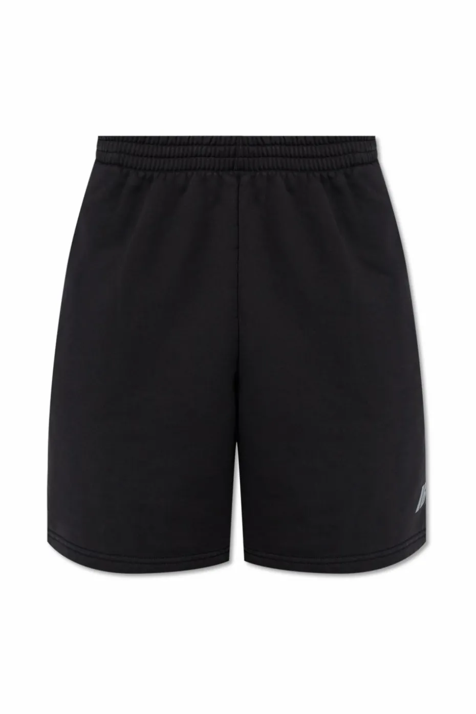 Balenciaga BLACK Cotton shorts with printed logo