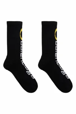 Balenciaga BLACK Cotton socks with logo