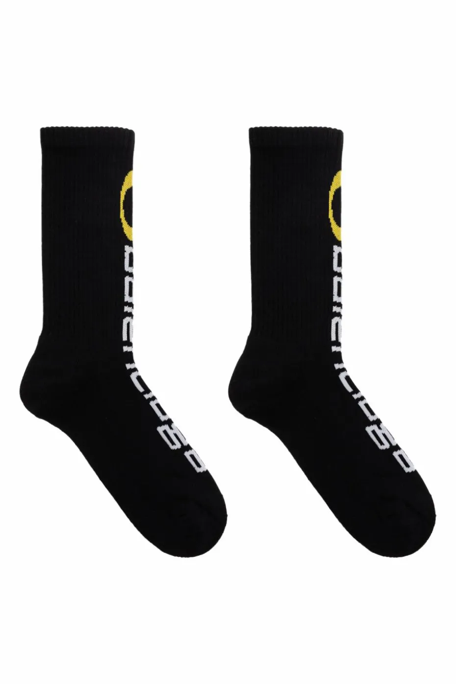 Balenciaga BLACK Cotton socks with logo