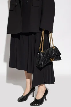 Balenciaga BLACK ‘Crush Small’ shoulder bag