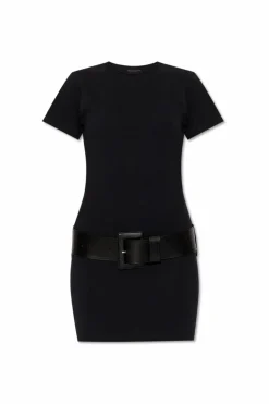 Balenciaga BLACK Dress with belt