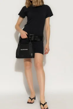 Balenciaga BLACK Dress with belt