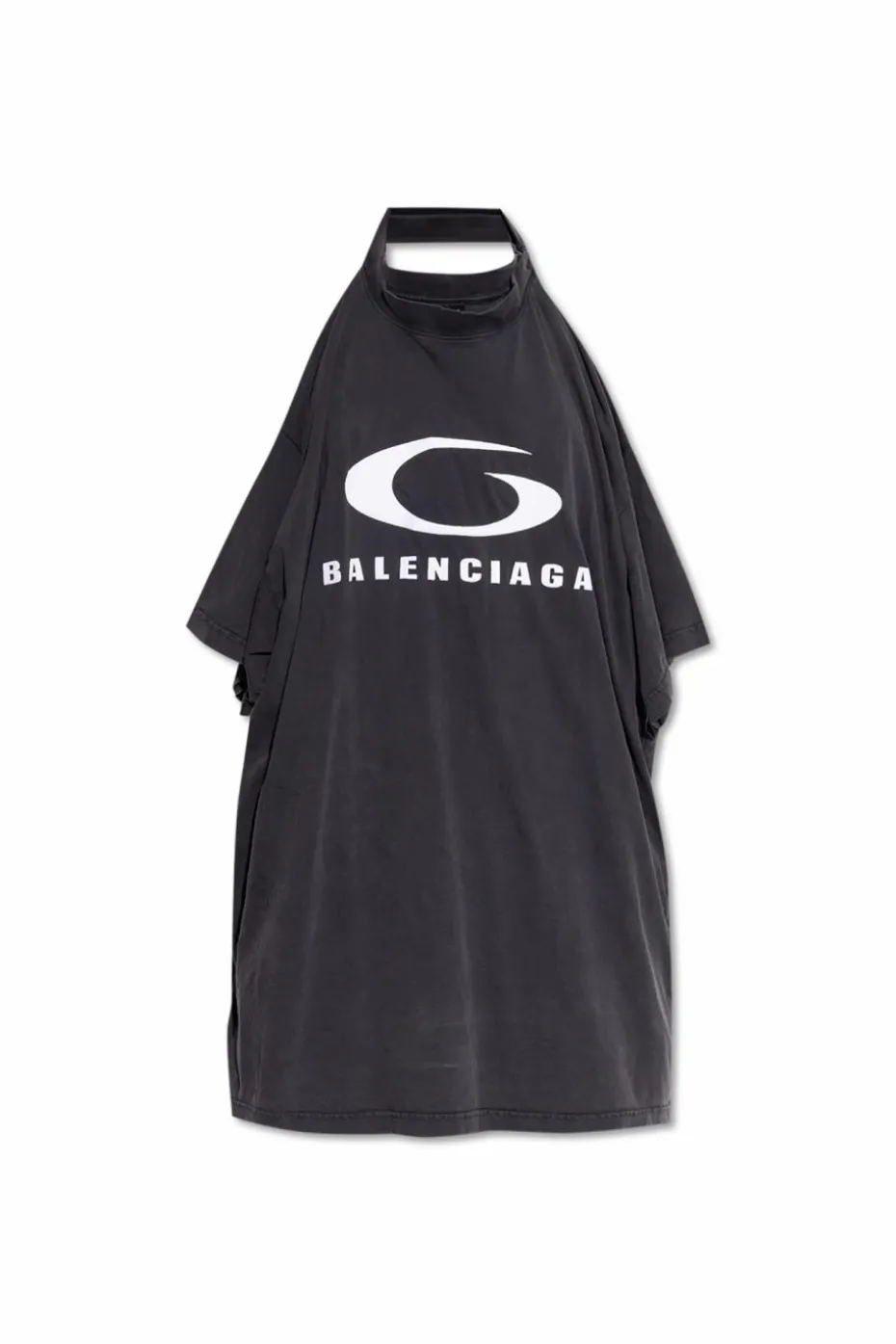 Balenciaga BLACK Dress with crumple effect