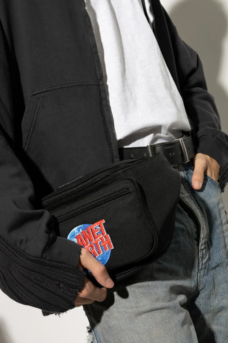 Balenciaga BLACK Fanny pack