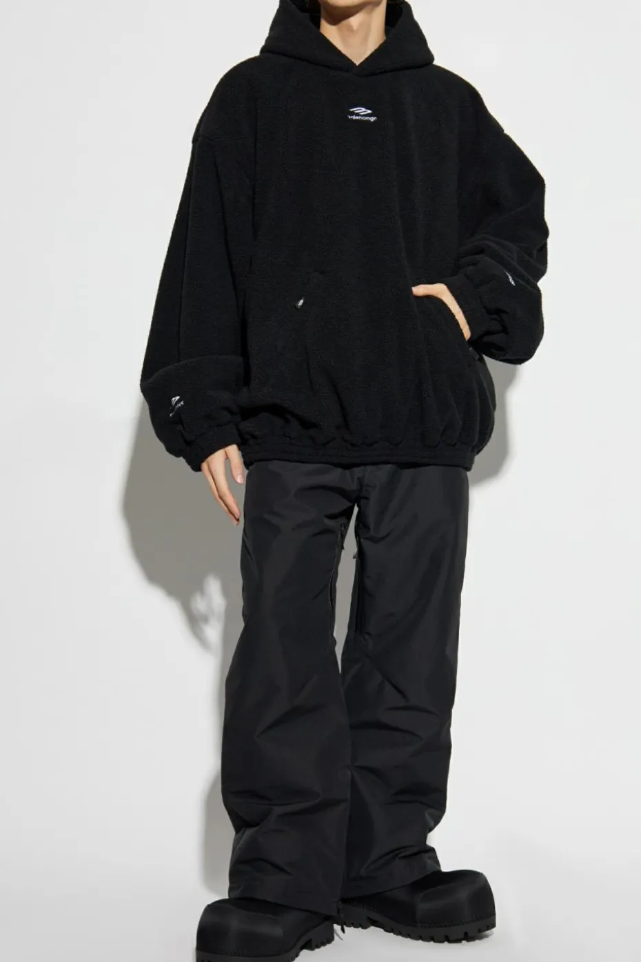 Balenciaga BLACK Fleece sweatshirt from the Skiwear collection