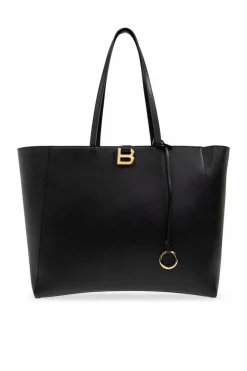 Balenciaga BLACK Handbag Hourg Soft Small
