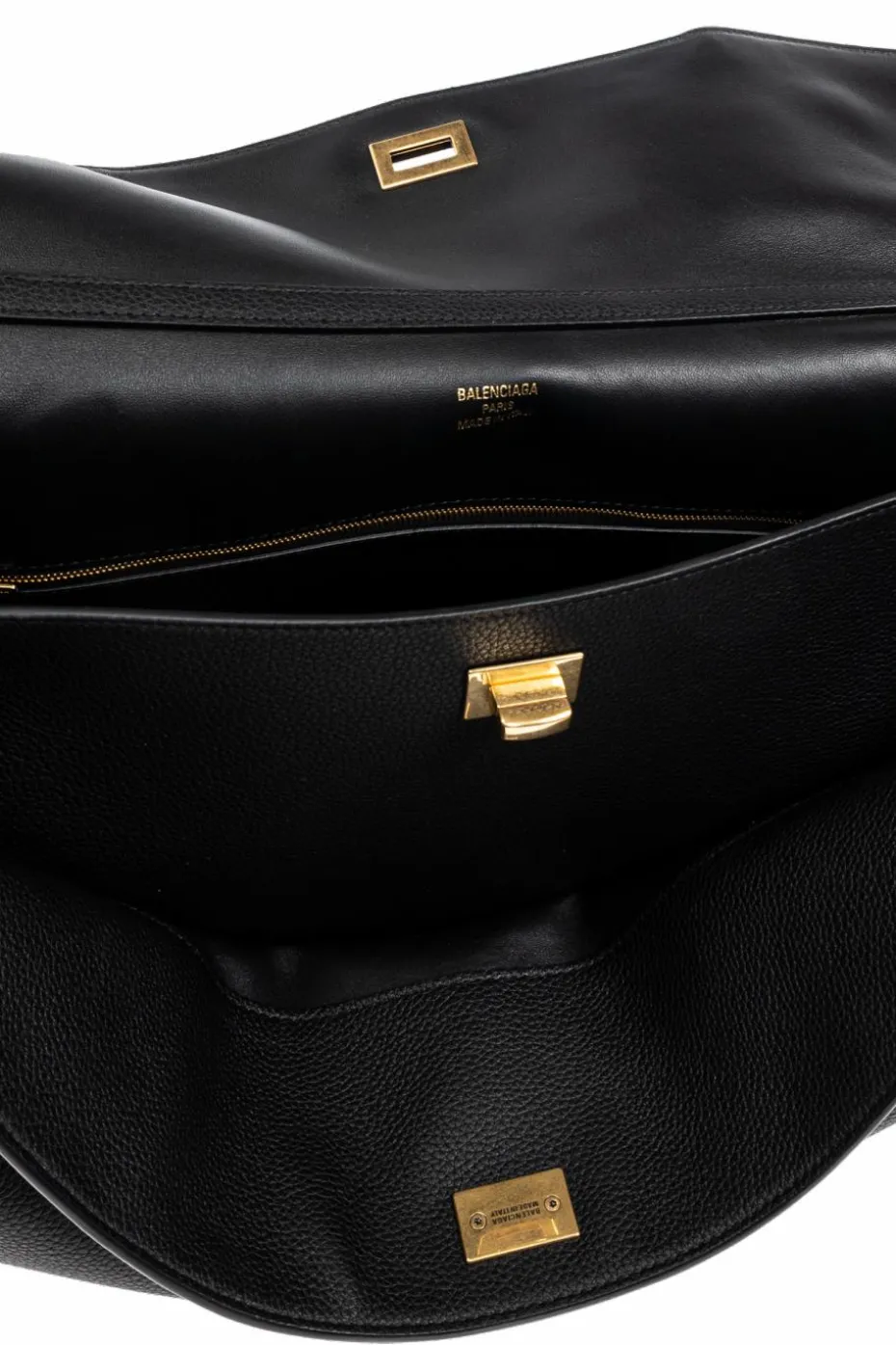 Balenciaga BLACK Handbag Rodeo Large