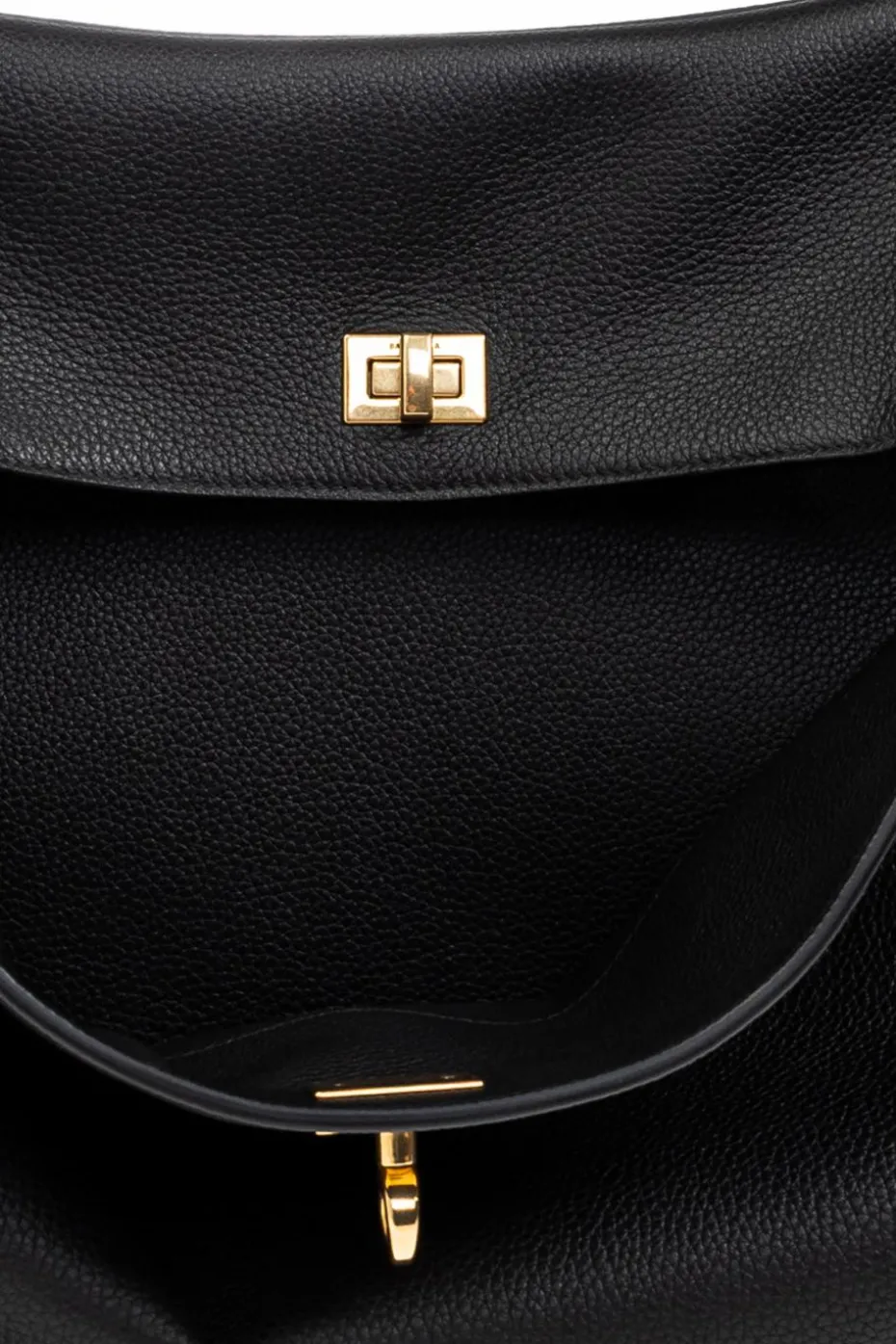 Balenciaga BLACK Handbag Rodeo Large