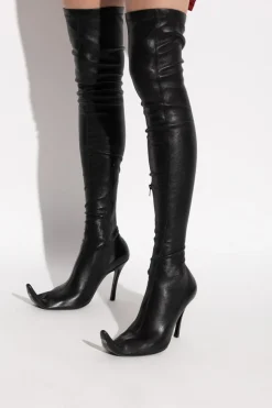 Balenciaga BLACK Heeled boots `Poulaine`