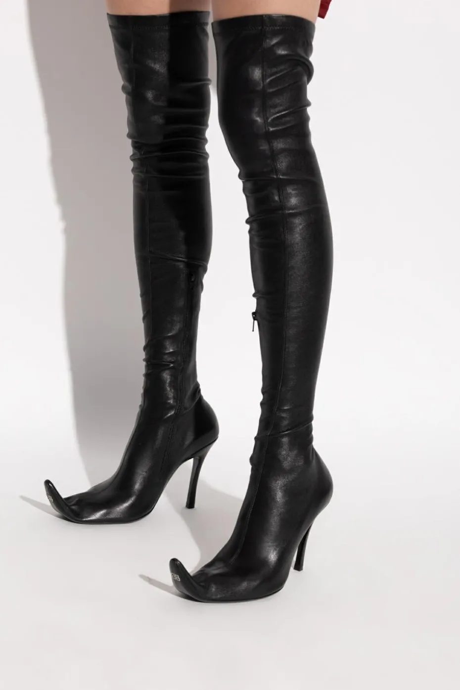 Balenciaga BLACK Heeled boots `Poulaine`