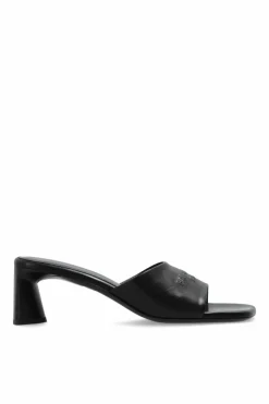 Balenciaga BLACK Heeled Slippers