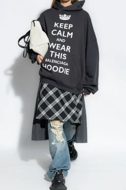 Balenciaga BLACK Hoodie