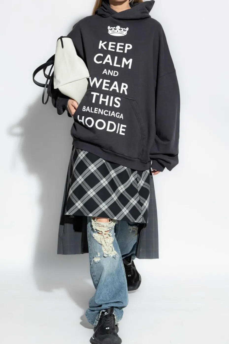 Balenciaga BLACK Hoodie