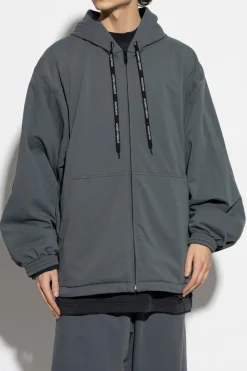 Balenciaga BLACK Jacket with logo