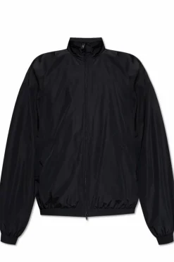 Balenciaga BLACK Jacket with printed logo