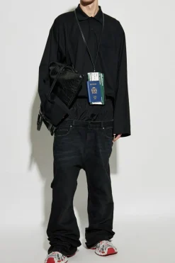 Balenciaga BLACK Jeans with flared legs