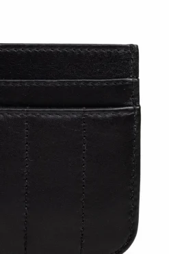 Balenciaga BLACK Leather card holder