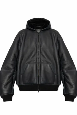 Balenciaga BLACK Leather Jacket