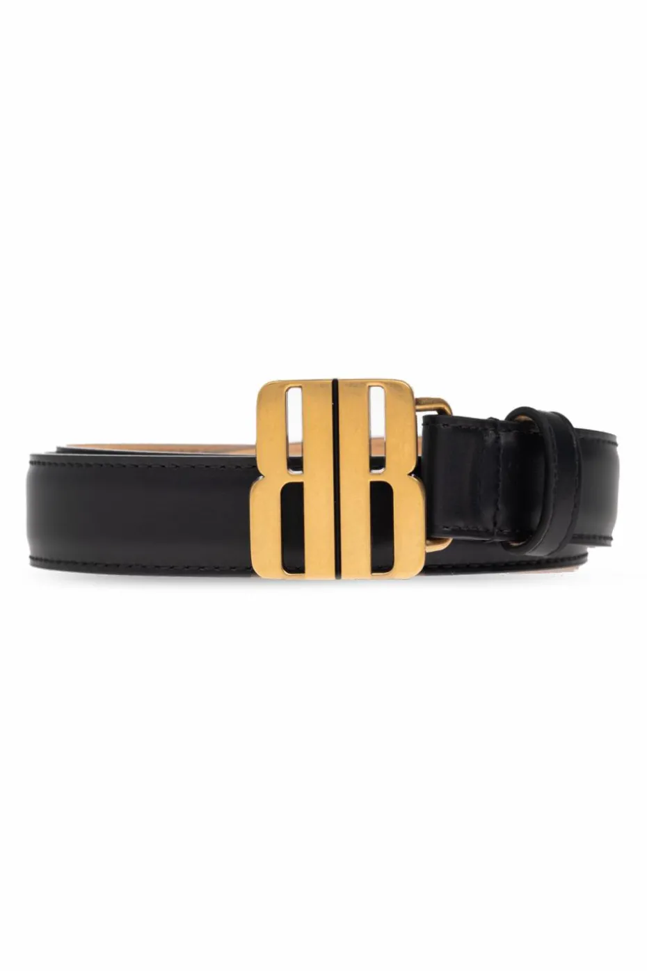 Balenciaga BLACK Leather belt