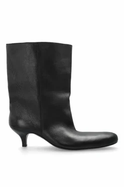 Balenciaga BLACK Leather boots āCagoleā