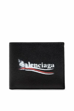 Balenciaga BLACK Leather Wallet