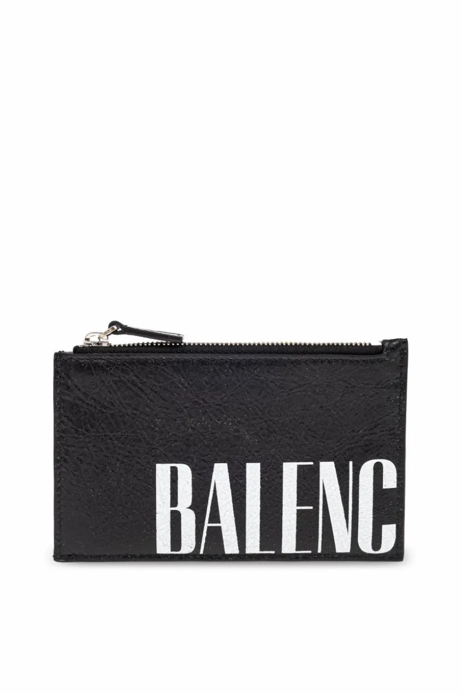 Balenciaga BLACK Leather wallet with logo