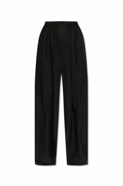 Balenciaga BLACK Loose-fitting silk pants