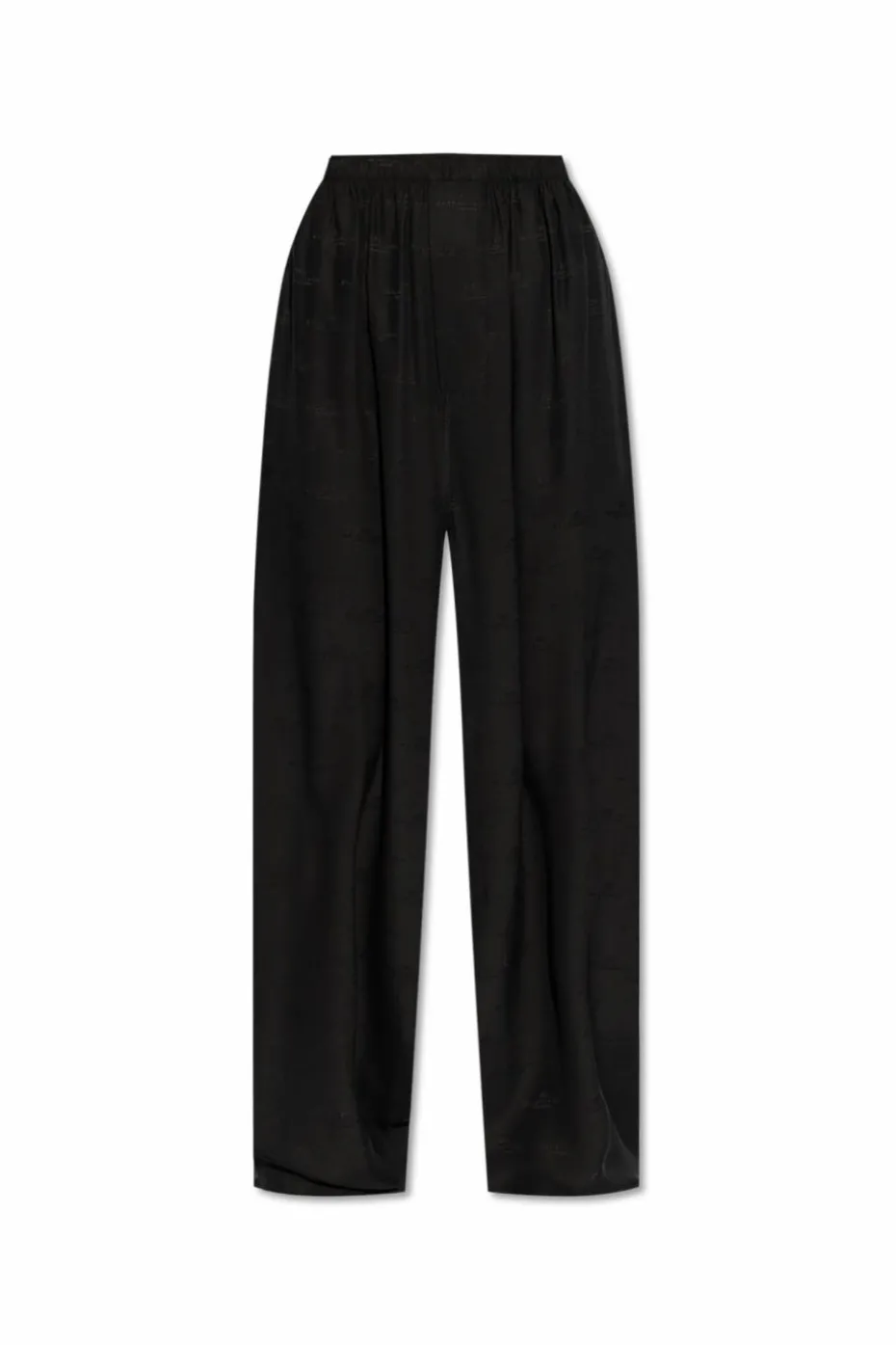Balenciaga BLACK Loose-fitting silk pants
