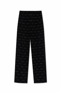Balenciaga BLACK Loose-fitting pants with monogram