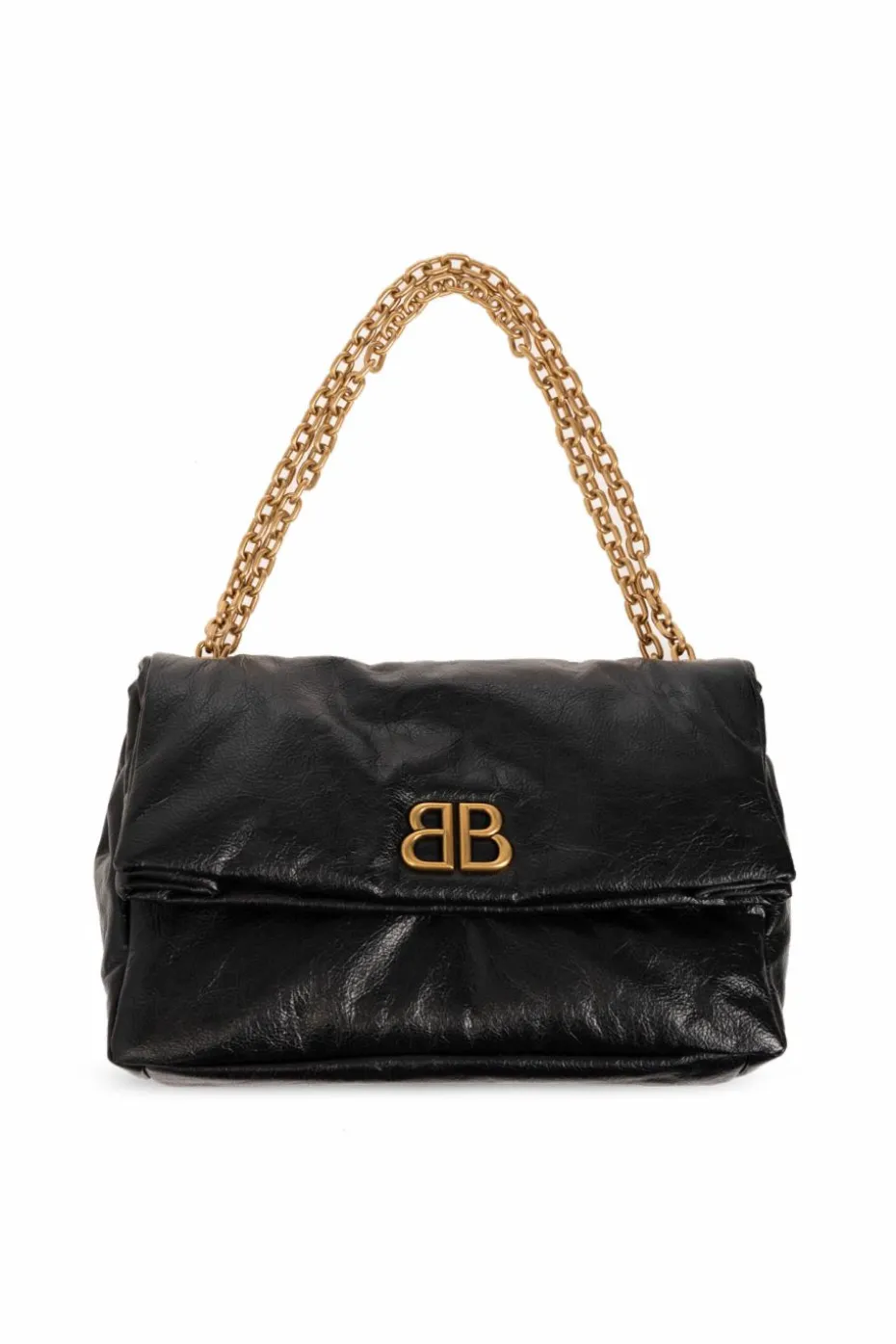 Balenciaga BLACK ‘Monaco M’ Shoulder Bag