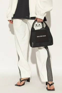 Balenciaga BLACK ‘Navy Cabas’ shoulder bag