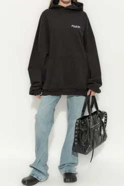 Balenciaga BLACK Oversized Hoodie
