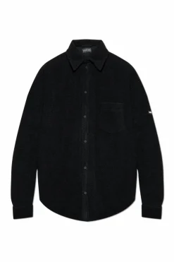 Balenciaga BLACK Padded shirt in oversize style