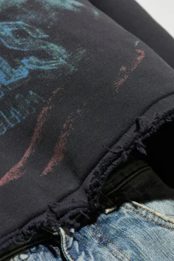 Balenciaga BLACK Printed sweatshirt