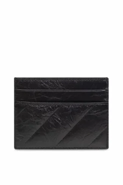 Balenciaga BLACK Quilted card case