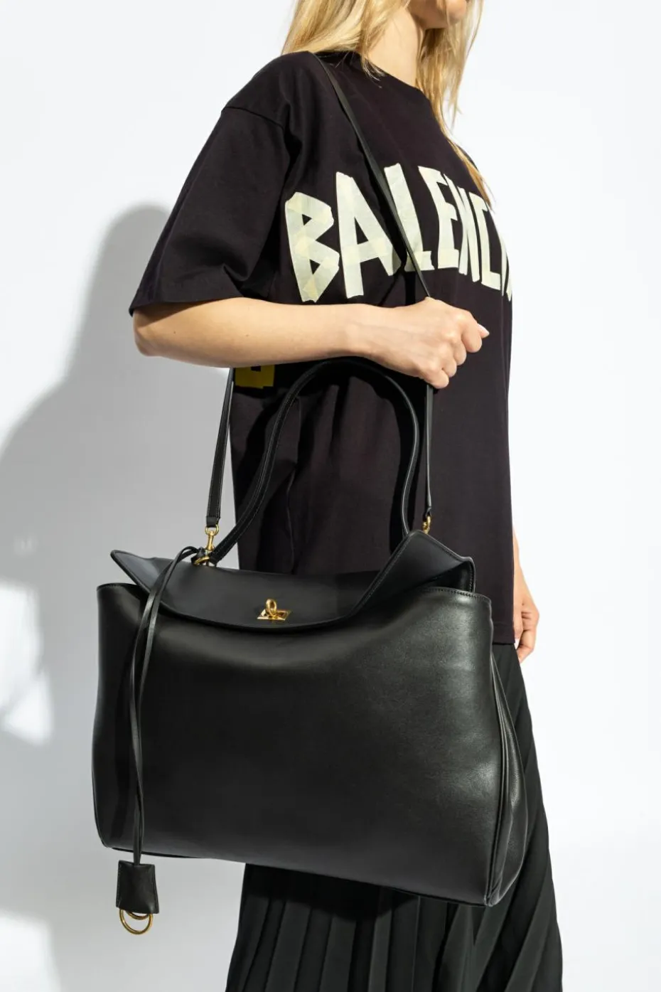 Balenciaga BLACK ‘Rodeo Large’ Shoulder Bag