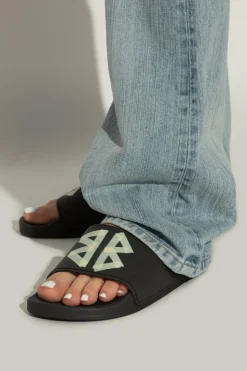 Balenciaga BLACK Rubber slides ‘Pool’