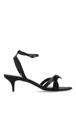 Balenciaga BLACK Satin heeled sandals