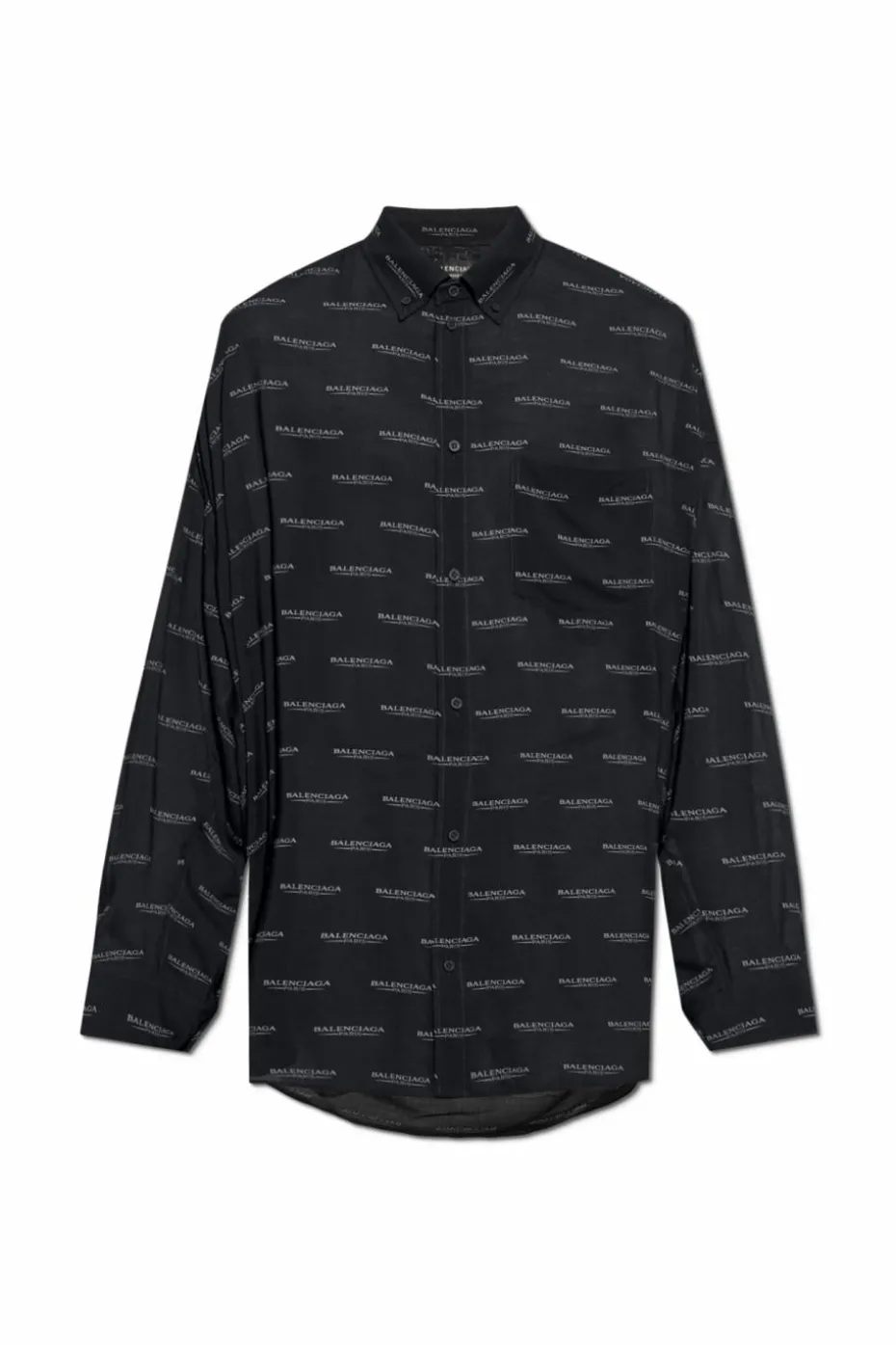 Balenciaga BLACK Shirt with monogram