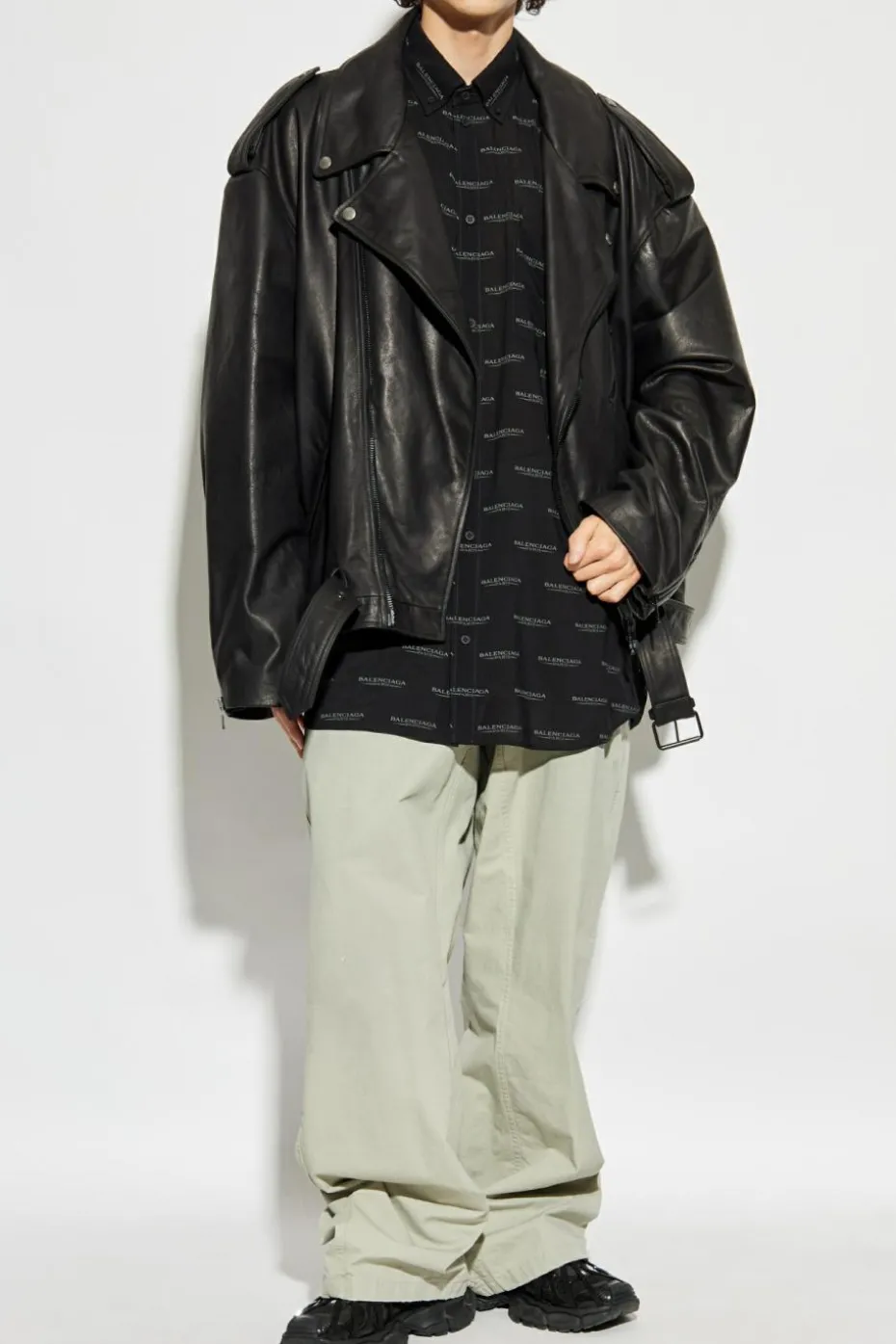 Balenciaga BLACK Shirt with monogram