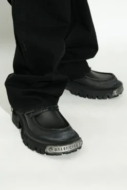Balenciaga BLACK Shoes TRACTOR type loafers