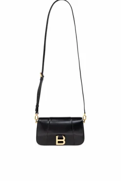 Balenciaga BLACK Shoulder bag `Hourglass Sling Small`